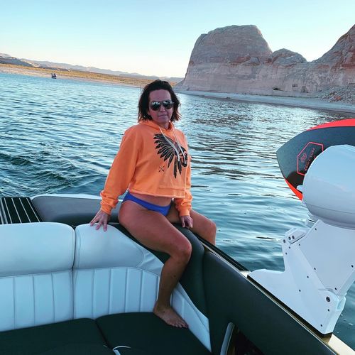 Customer photo review of 27- Regret Tee