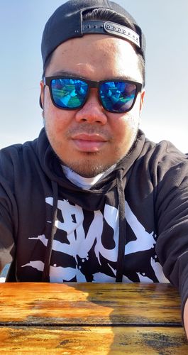 Customer photo review of 53- Lone Wolf Hoodie