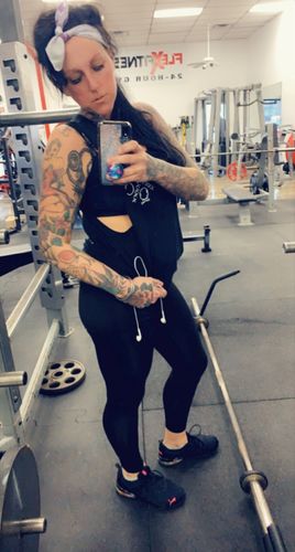 Customer photo review of 9- Snitches Tank Top