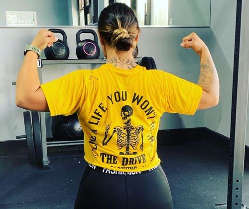 Customer photo review of 26 - Regret Crop Top