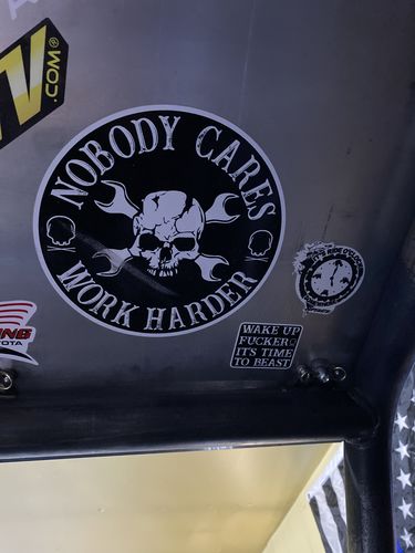 Customer photo review of 303 - Nobody Decal