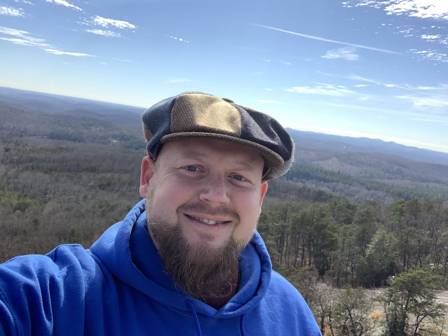 Customer photo review of Eight Piece Cap Patchwork Tweed