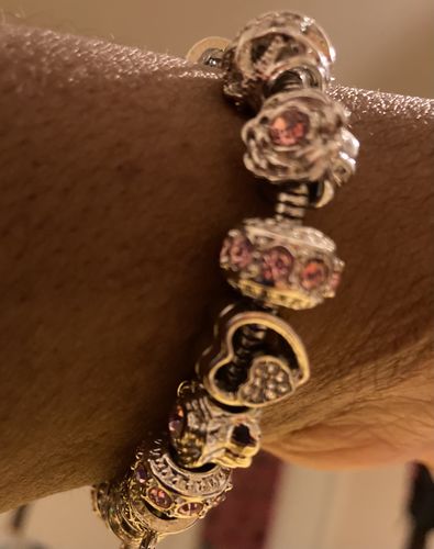 Customer photo review of Mother Daughter Eternal Love Bracelets