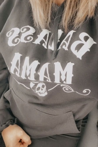 Customer photo review of #Mamma Hoodie - 028
