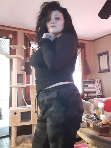 Customer photo review of #Driven AF Unisex Joggers - 034