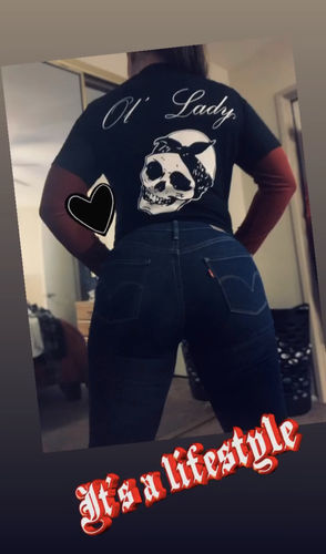 Customer photo review of 223 - Ol Lady Tee