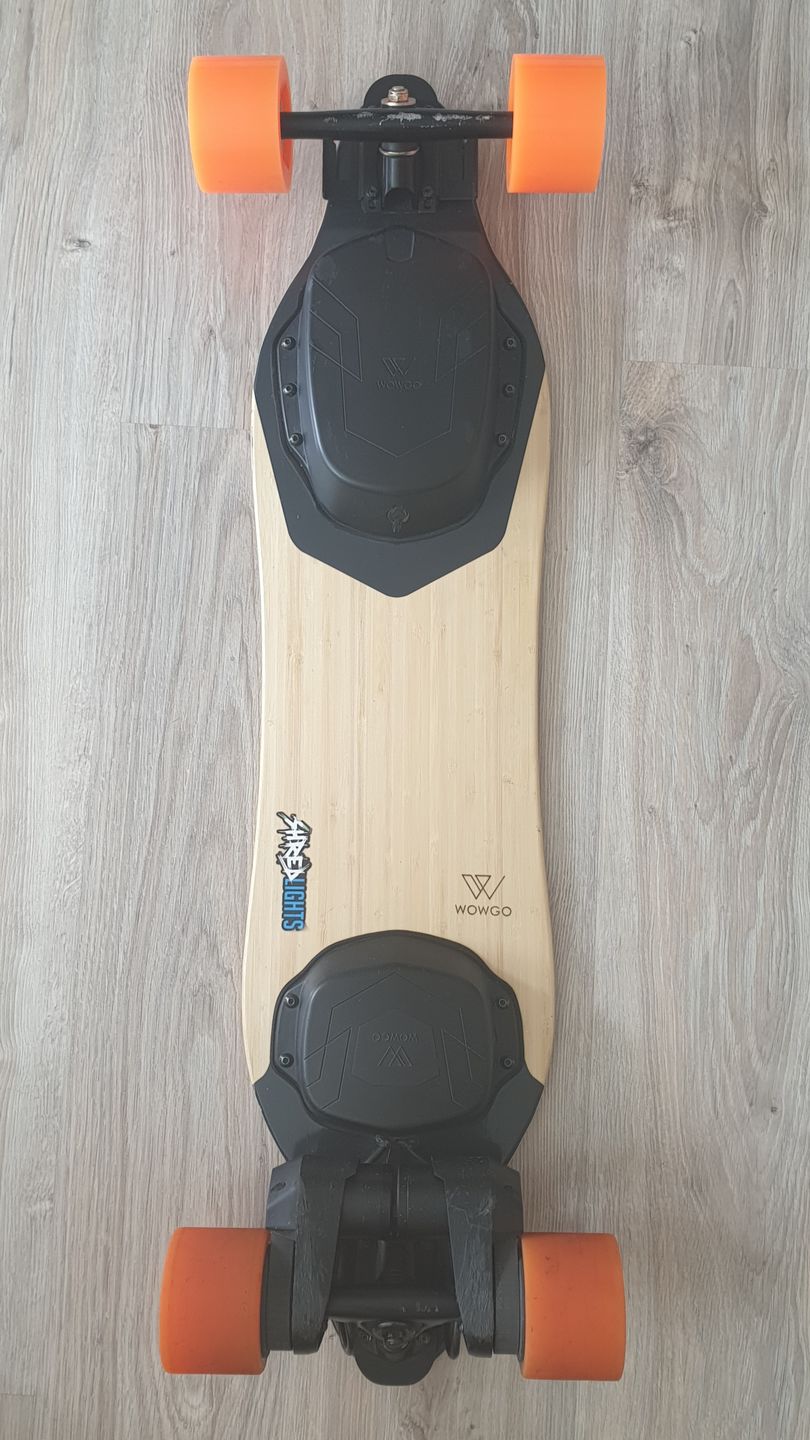 Customer photo review of Front wheels for WowGo 3/3X/mini2 (1 Pair）