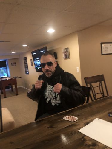 Customer photo review of 18- Apache Hoodie - Black