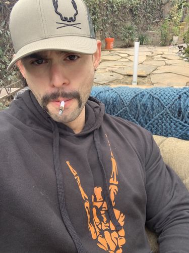 Customer photo review of 75- Apache Crop Hoodie