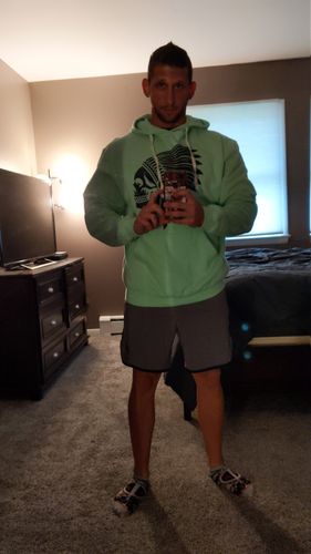 Customer photo review of 10 - Apache Mint Hoodie
