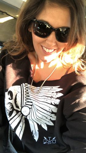 Customer photo review of 19 - Apache Wide Neck Hoodie