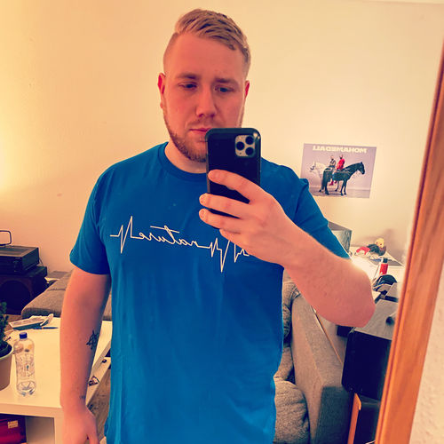 Customer photo review of NATURE HEARTBEAT - BIO  - Herren Shirt (BASIC)