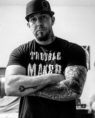 Customer photo review of 31- Trouble Maker Tee