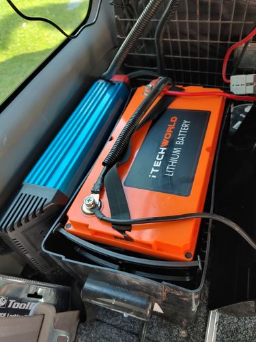 Customer photo review of iTECH120X 12V 120Ah Lithium Ion Battery LiFePO4 Deep Cycle Camping RV Solar