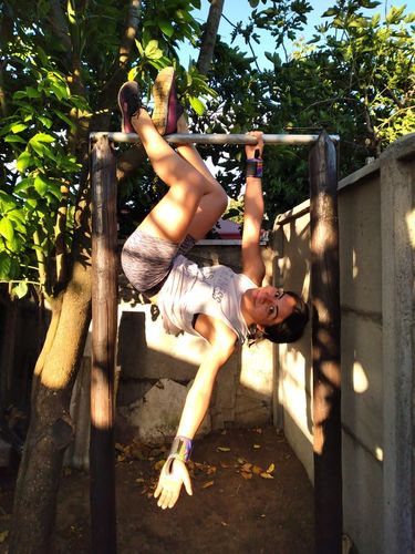 Customer photo review of Muñequera Crossfit Psicodelic