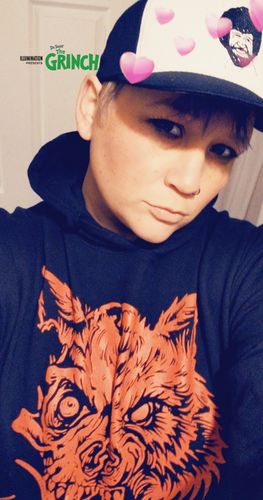 Customer photo review of 135 - Lone Wolf Hoodie