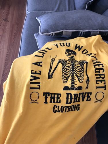 Customer photo review of 27- Regret Tee