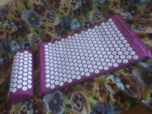 Customer photo review of Acupressure Massage Mat