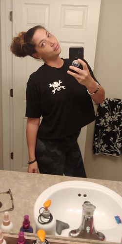 Customer photo review of 6 - Nobody Crop Top