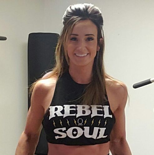 Customer photo review of 100 - Rebel Crop Braided Tank Top