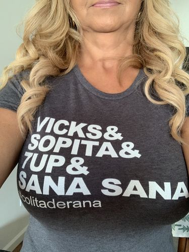 Customer photo review of Sana Sana OG Chingona Women's t-shirt
