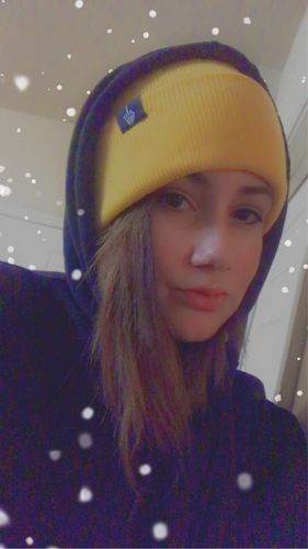 Customer photo review of 585 - FU Beanie