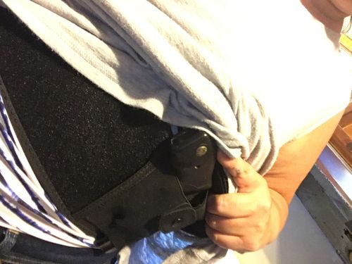 Customer photo review of Dragon Belly Holster GGz