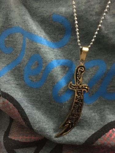 Zulfiqar Necklace Pendant Imam Ali Zulfiqar