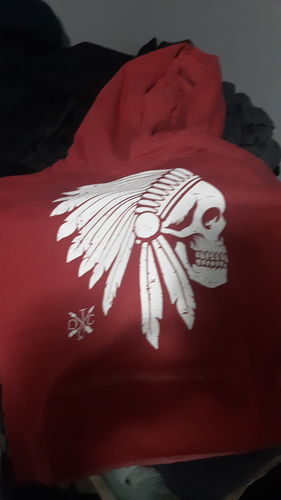 Customer photo review of 1- Apache Crop Hoodie