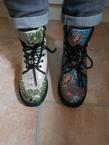 Customer photo review of Zeme-Stiefel