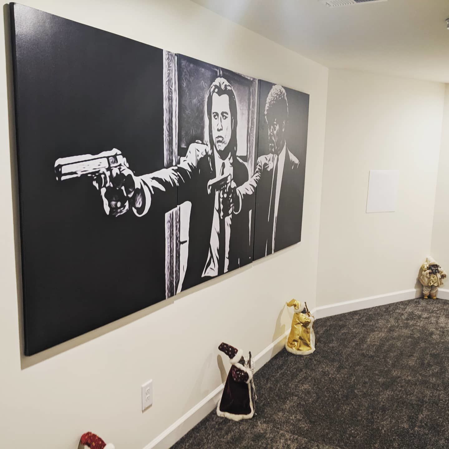 Customer photo review of Pulp Fiction Wall Art