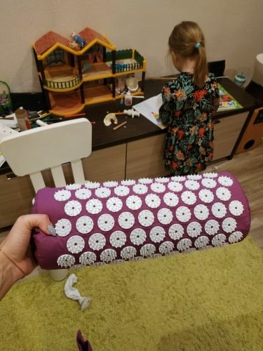 Customer photo review of Acupressure Massage Mat