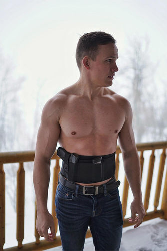 Customer photo review of Dragon Belly Holster GGz