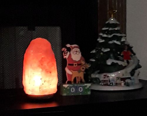 Customer photo review of Original Himalayan Salt Lamp (Medium)