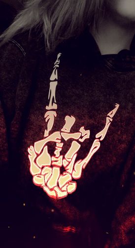 Customer photo review of #Regret Hoodie - 020