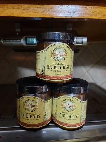 Customer photo review of Nae Nae's 9oz Hair Boost Special