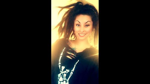 Customer photo review of 153 - Regret Wide Neck Hoodie