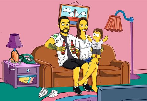 Customer photo review of RETRATO EM ARQUIVO DIGITAL FAMILIA AMARELA