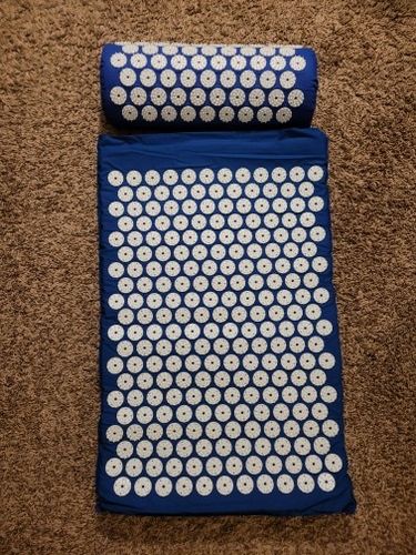 Customer photo review of Acupressure Massage Mat