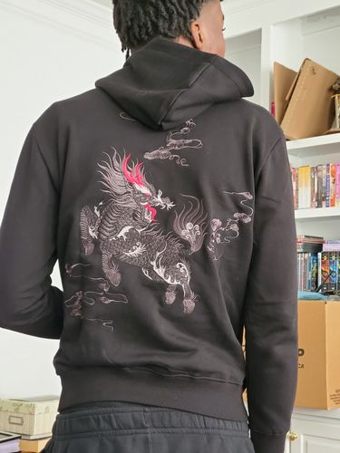 Customer photo review of Kirin Embroidered Sukajan Hoodie