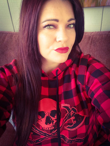 Customer photo review of 144 - Mercy Lumber Hoodie