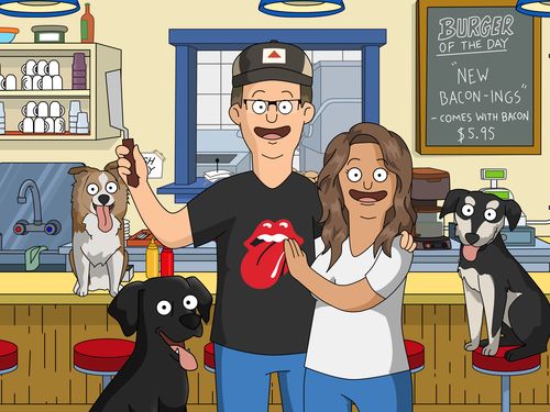 Customer photo review of Personalized Bob’s Burgers Custom Portrait