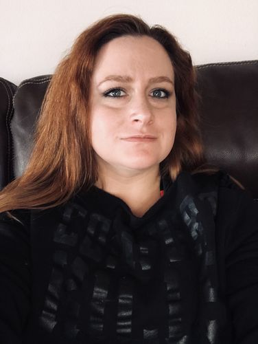 Customer photo review of #Comfort Wide Neck Hoodie - 013