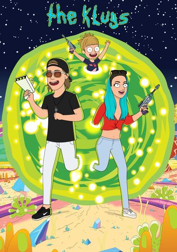 Customer photo review of 'Rick and Morty' Custom Portrait