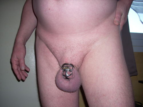 Customer photo review of Cage de Chasteté Métal  Mini