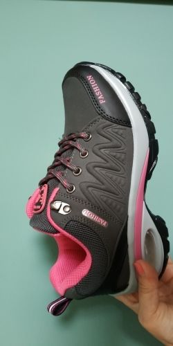Customer photo review of Women Hiking and Trekking Sneakers