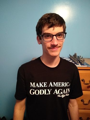 Customer photo review of Make America Godly Again Shirt