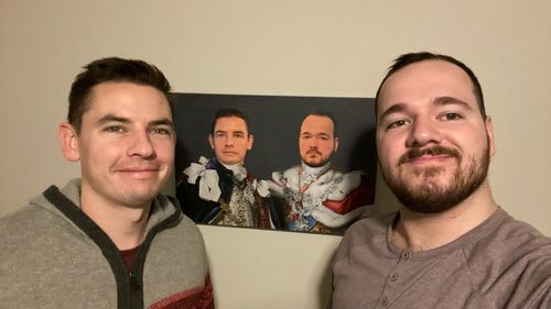 Customer photo review of The Rulers - Custom Canvas