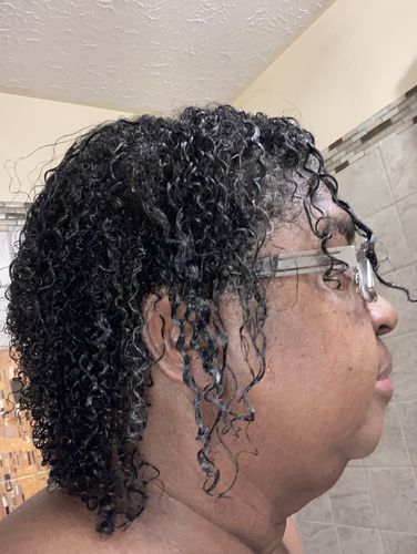 Customer photo review of CurlMix Fresh Quarterly Kit - On Hold Indefinitely