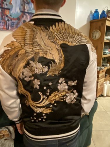 Customer photo review of The Oni Painted T-shirt